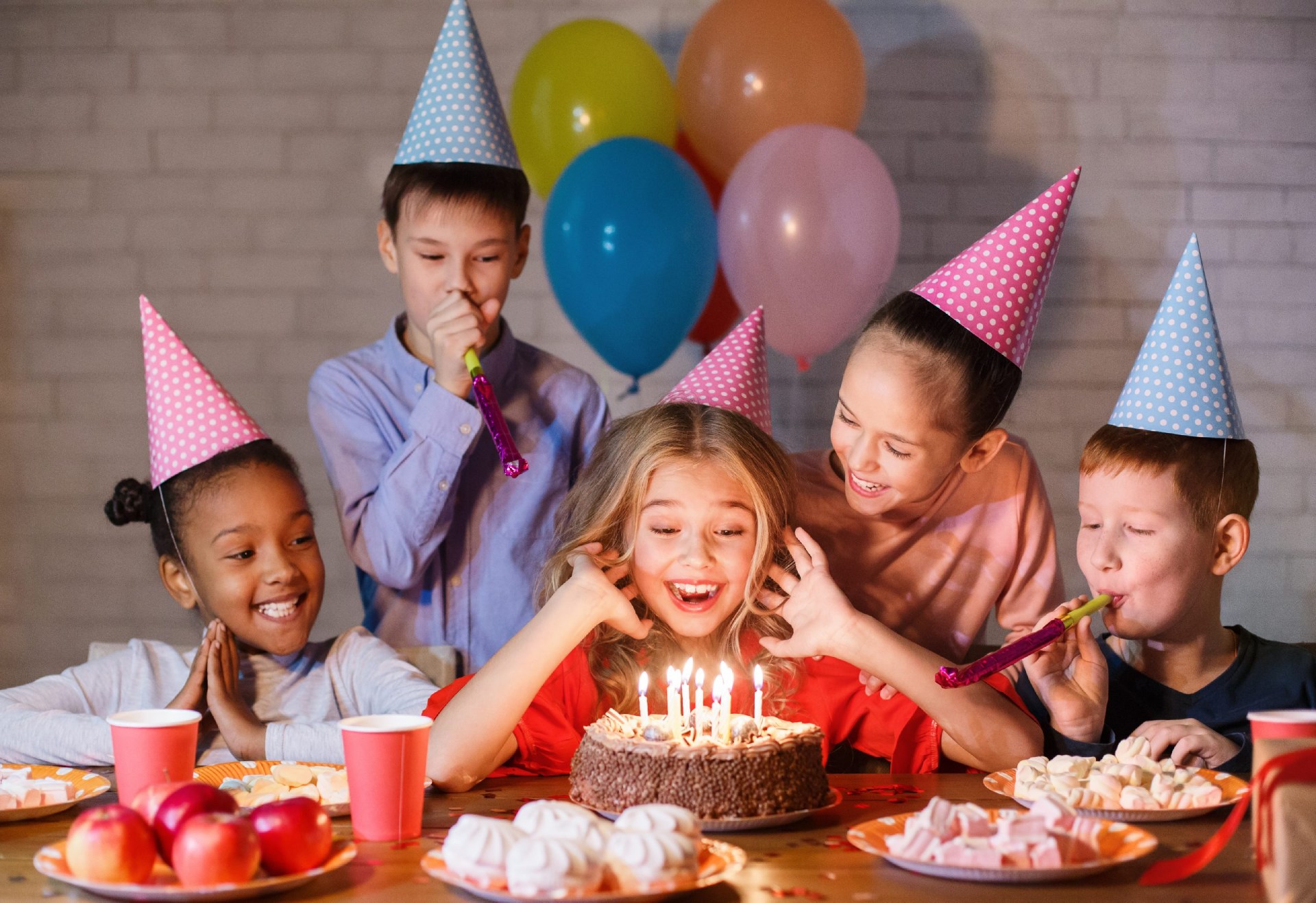Украшение детского праздника на день рождения