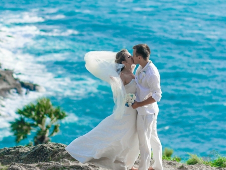 Проведение свадьбы в ресторане с видом на Сиамский залив